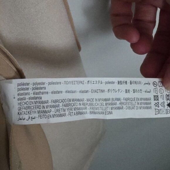 Bershka Beige Faux Suede Trench Coat Small New - Picture 10 of 12